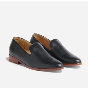 Nisolo Black Leather Women's Loafers